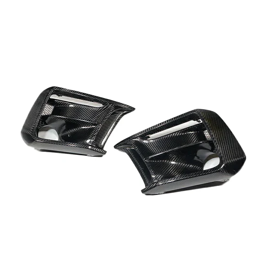 MSP JDM Style Carbon Fiber Fog Light Bezels w/ Fog Light Hole 2018-2021 WRX / 2018-2021 STI