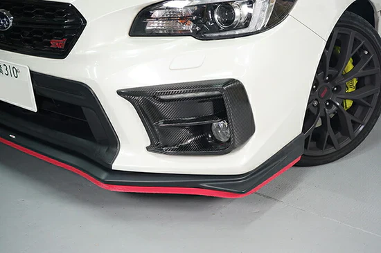 MSP JDM Style Carbon Fiber Fog Light Bezels w/ Fog Light Hole 2018-2021 WRX / 2018-2021 STI - Image 2