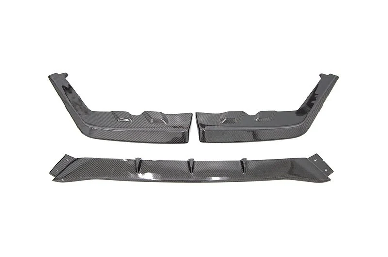 OLM 3 Piece Carbon Fiber Low Pro Front Lip 2015-2017 WRX/STI - Image 2