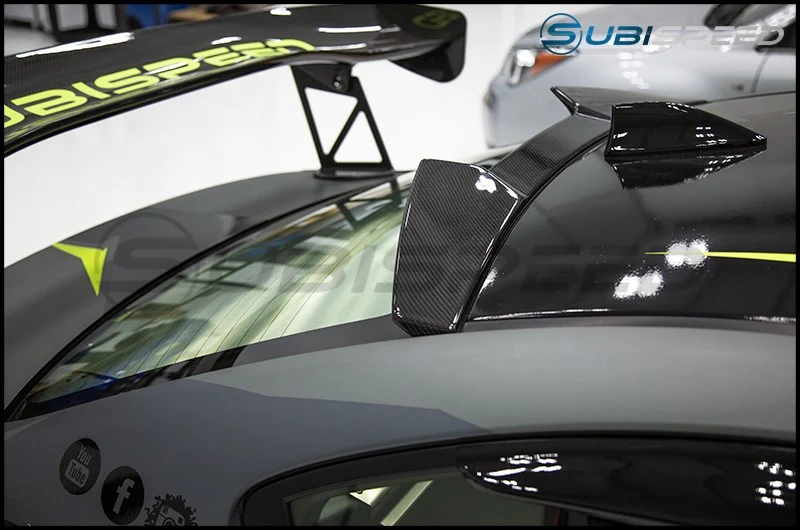 OLM Atak Carbon Fiber Roof Spoiler 2015-2021 WRX / 2015-2021 STI - Image 5