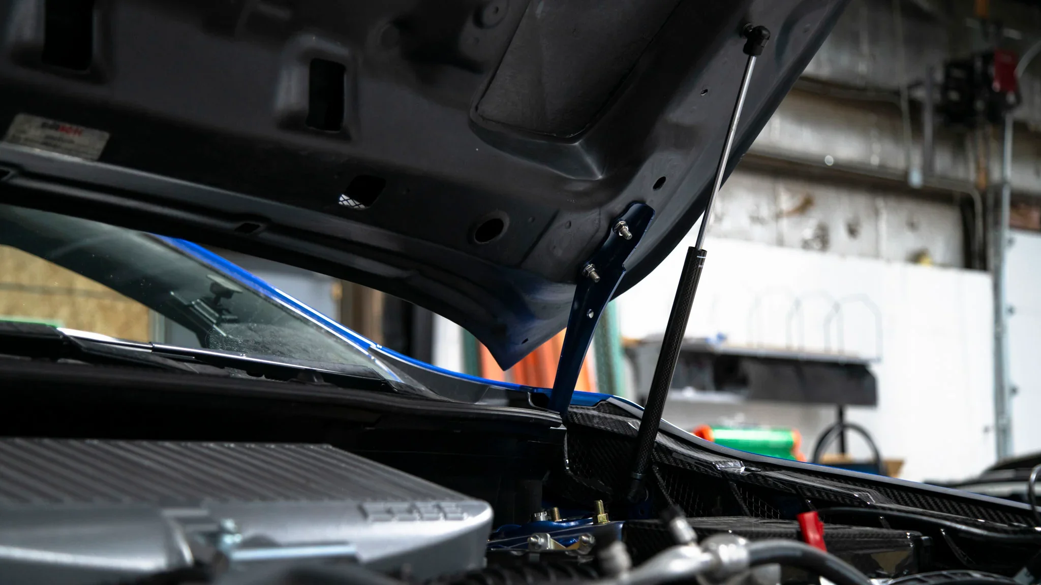 OLM Carbon Fiber Hood Struts 2022-2026 WRX - Image 6
