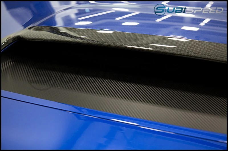 OLM Carbon Fiber Hood Vent Extension 2015-2021 WRX/STI - Image 3