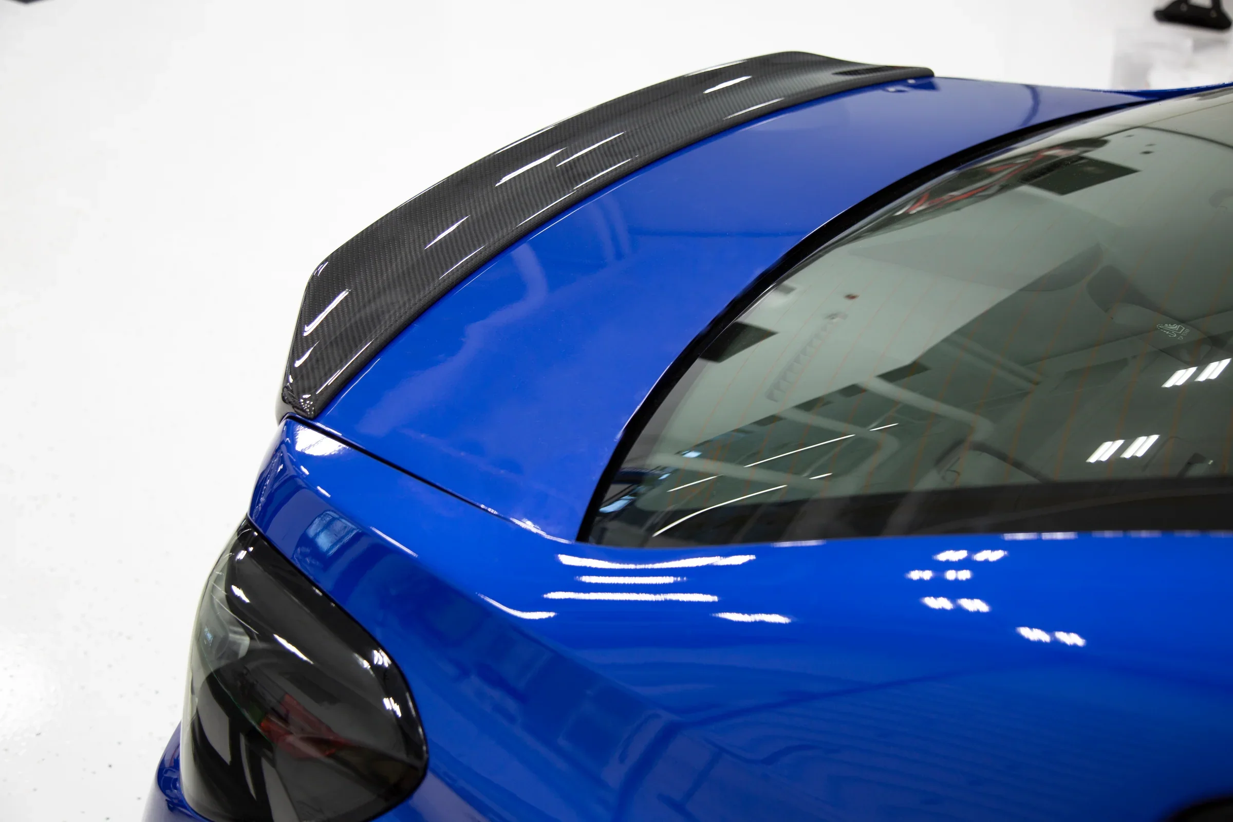 OLM Carbon Fiber Point Five Duckbill Trunk Spoiler 2015-2021 WRX/STI - Image 6