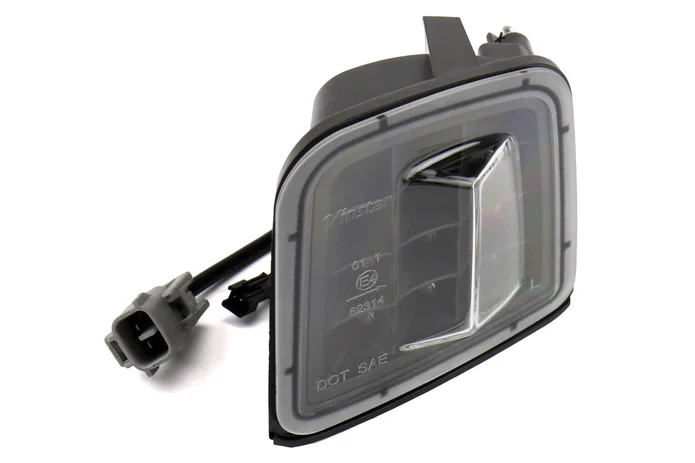 OLM Clear Black Turn Signal Housing 2015-2021 WRX / 2015-2017 STI - Image 2
