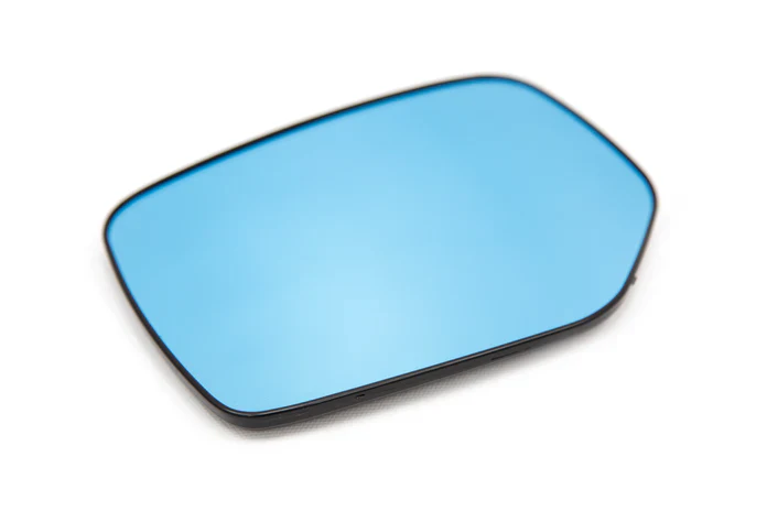 OLM Blue Wide Angle Convex Mirrors w/ Defrosters 2015-2021 WRX/STI - Image 3