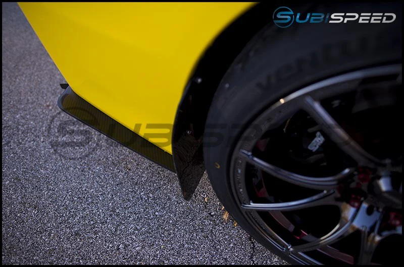 OLM CS Style Carbon Fiber Rear Spats 2015-2021 WRX / 2015-2021 STI - Image 4