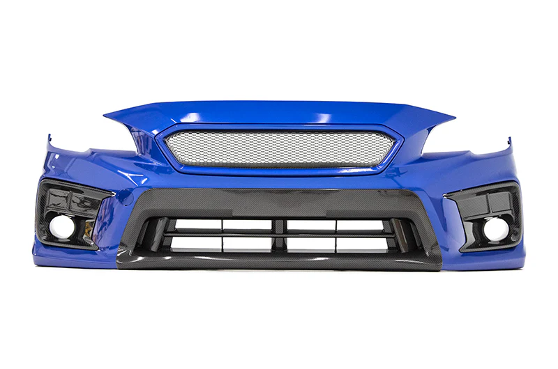OLM Dry Carbon Fiber Lower Bumper Cover 2018-2021 WRX/STI - Image 4