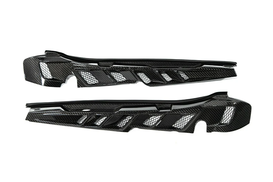 OLM LE Carbon Fiber Ducted Inner Fender Trim 2022-2026 WRX - Image 3