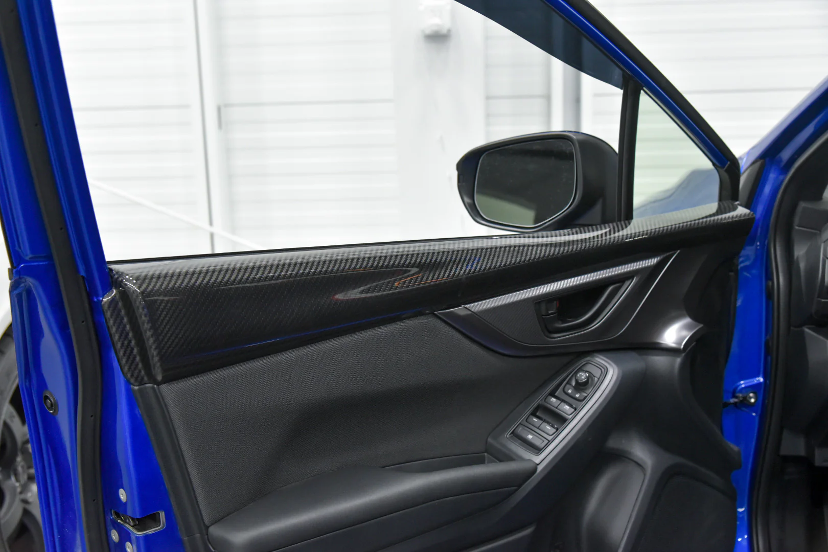 OLM LE Carbon Fiber Upper Front Door Panels 2022-2026 WRX - Image 5