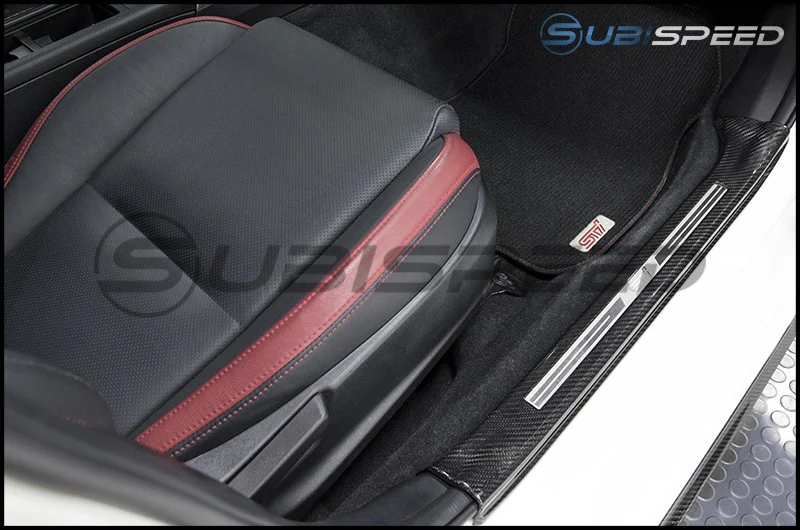 OLM LE Dry Carbon Fiber Door Sill Covers 2015-2021 STI - Image 5