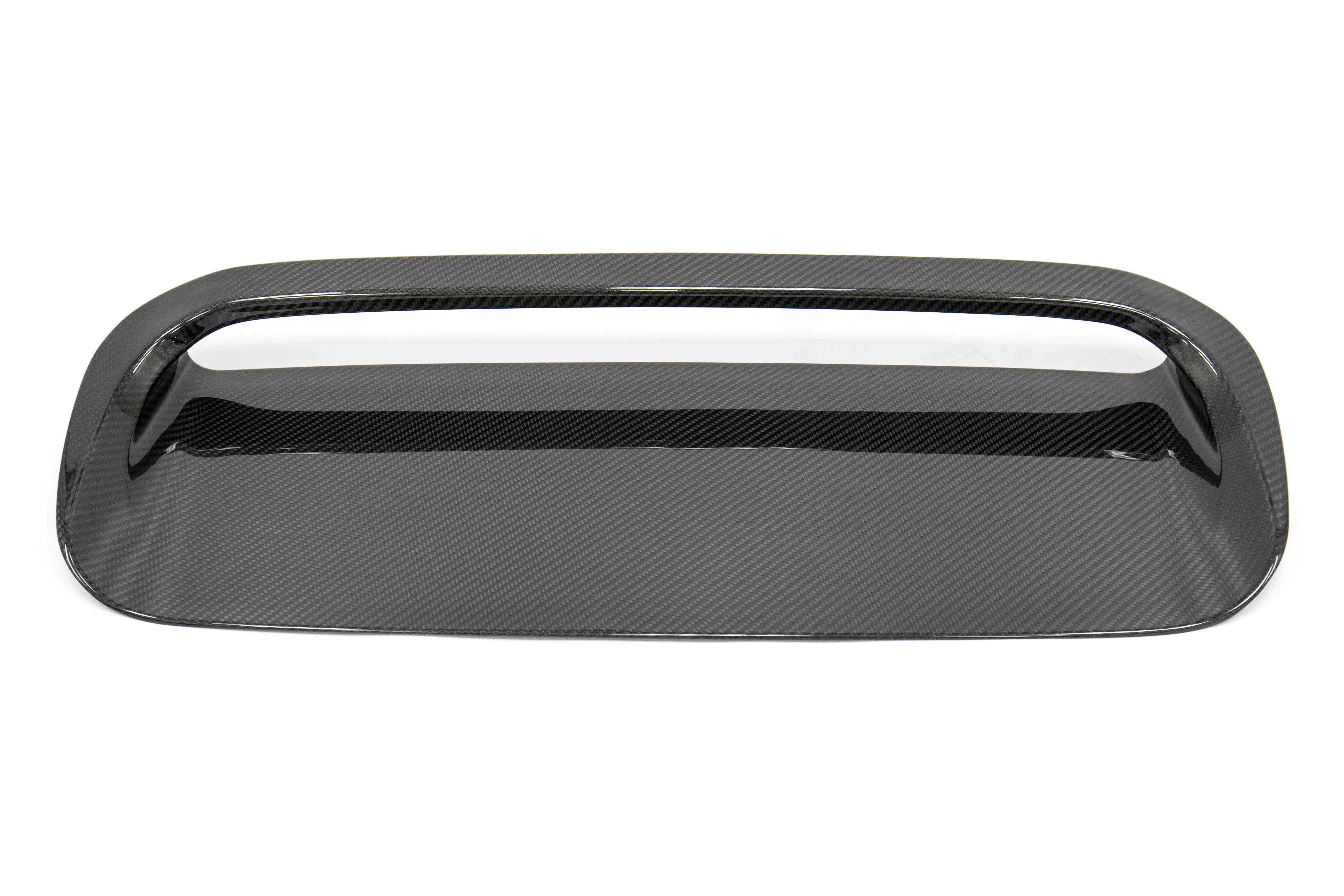 OLM LE Dry Carbon Fiber Hood Scoop Cover 2015-2021 WRX/STI - Image 2