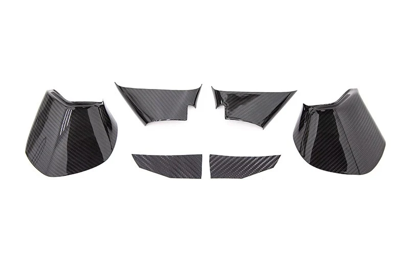 OLM LE Dry Carbon Fiber Lower Mirror Mount Cover 2015-2021 WRX/STI