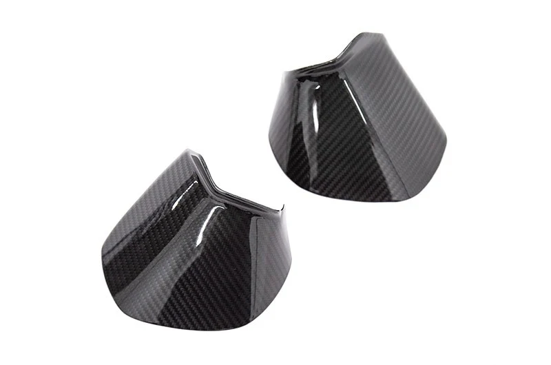 OLM LE Dry Carbon Fiber Lower Mirror Mount Cover 2015-2021 WRX/STI - Image 2