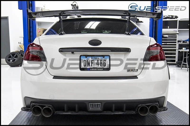 OLM LE Dry Carbon Fiber Trunk Garnish 2015-2021 WRX/STI - Image 4