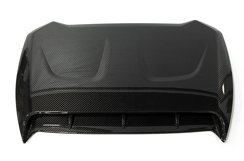 OLM LE Overize Carbon Fiber Hood Scoop Cover 2022-2026 WRX - Image 2