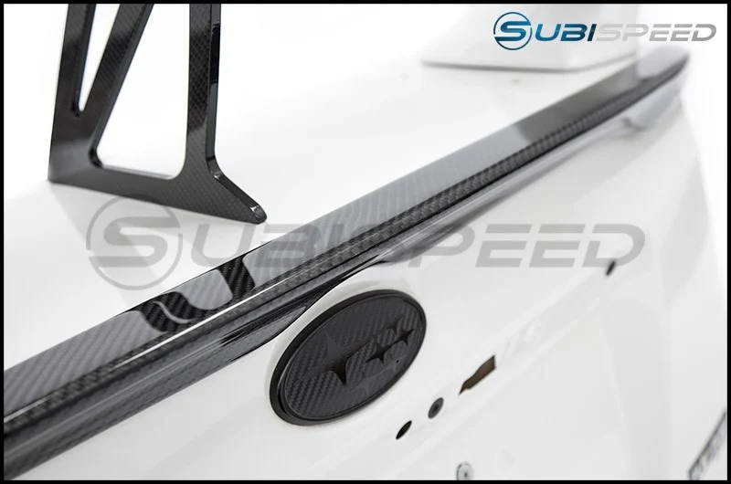 OLM Rippu Carbon Fiber Trunk Lip Spoiler 2015-2021 WRX/STI - Image 4
