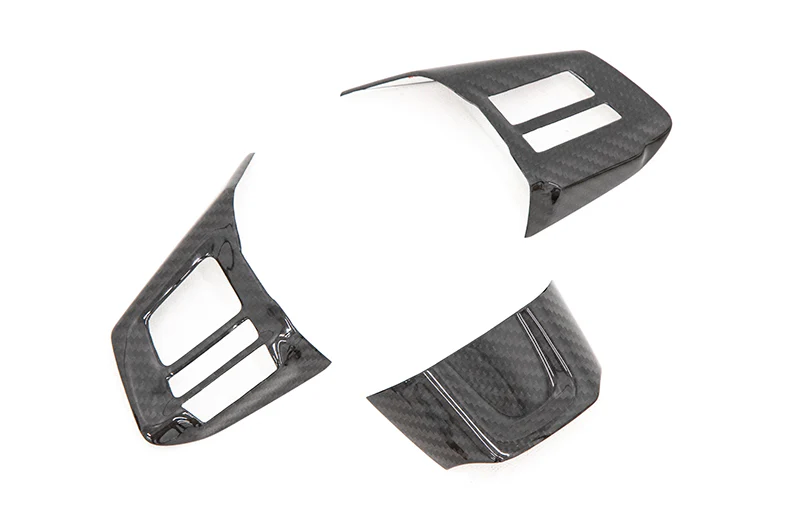 OLM S-Line Carbon Fiber Steering Wheel Covers (MT) 2019-2021 WRX/STI - Image 2