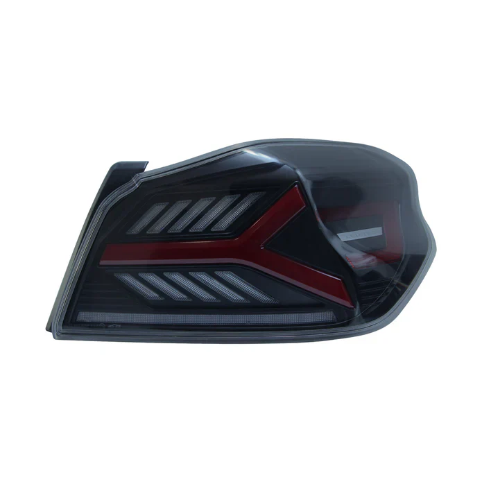 OLM Y-Spec LED Taillights Smoke Lens Red Optic 2015-2021 WRX/STI - Image 2