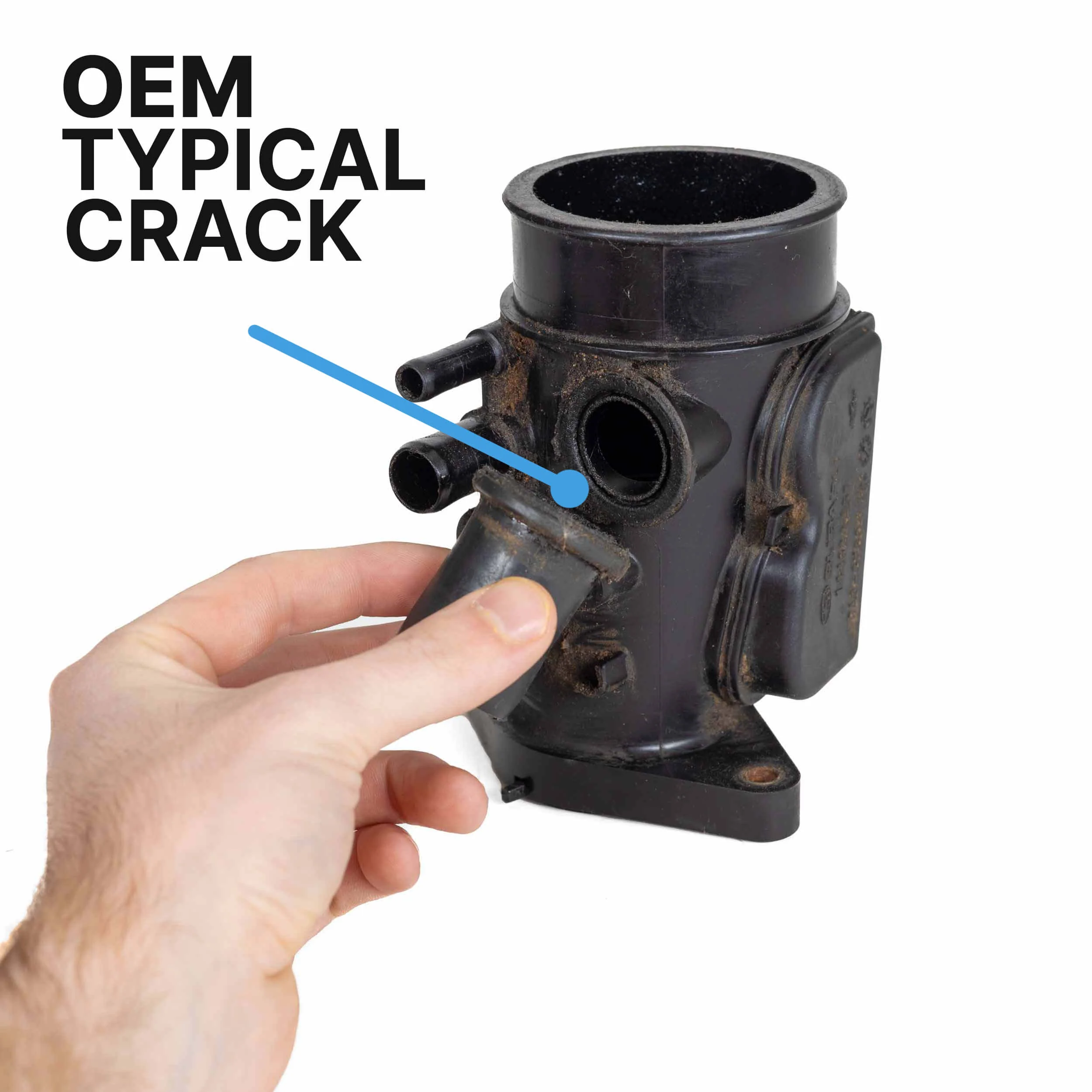 OVERTAKE Aluminum Turbo Inlet 2015-2021 WRX - Image 3