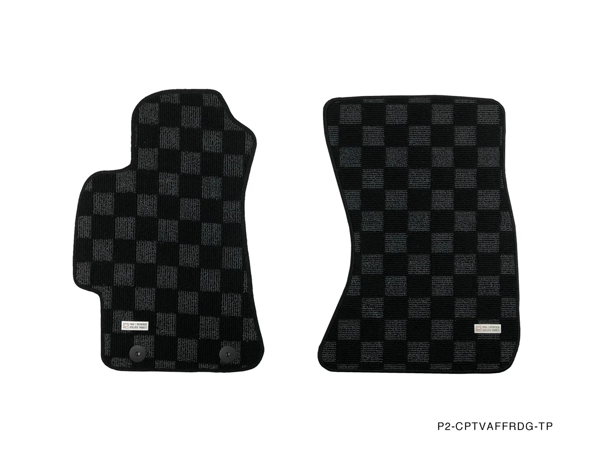 P2M Front and Rear Race Floor Mats 2015-2021 WRX / 2015-2021 STI - Image 2