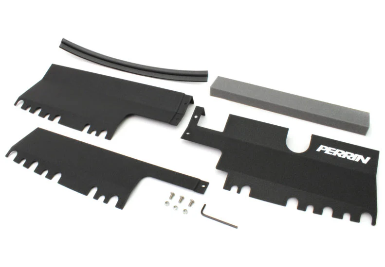 Perrin Black Radiator Shroud 2015-2021 WRX / 2015-2021 STI