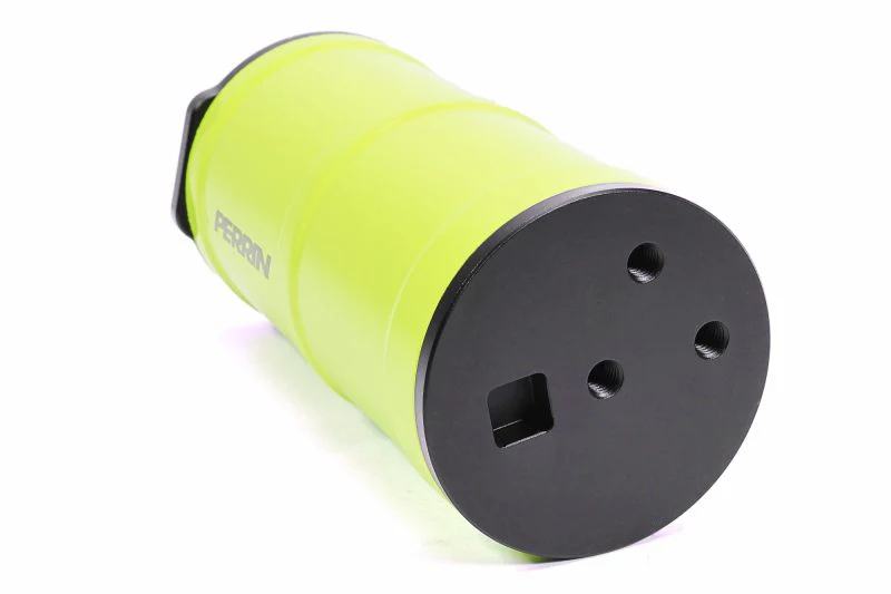 Perrin Neon Yellow Coolant Overflow Tank 2002+ WRX / 2004-2021 STI - Image 2
