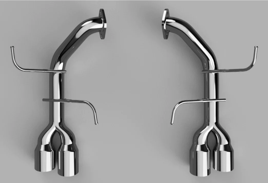 PLM Stainless Steel 3.5" Axleback Exhaust 2022+ WRX - Image 4