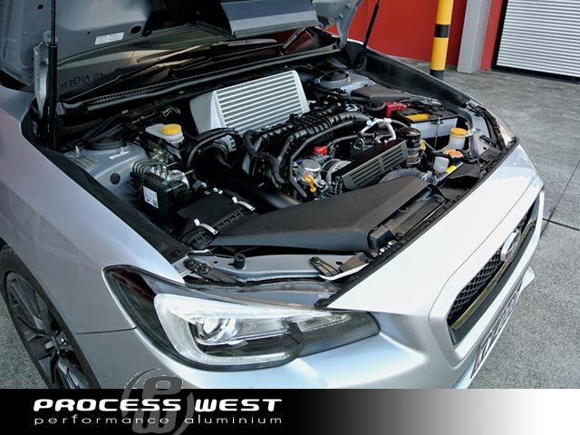 Process West Black Verticooler Top Mount Intercooler Kit 2015-2021 WRX - Image 7