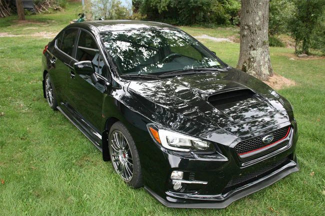 Rally Armor Black UR Mud Flap Grey Logo 2015-2021 WRX/STI - Image 10