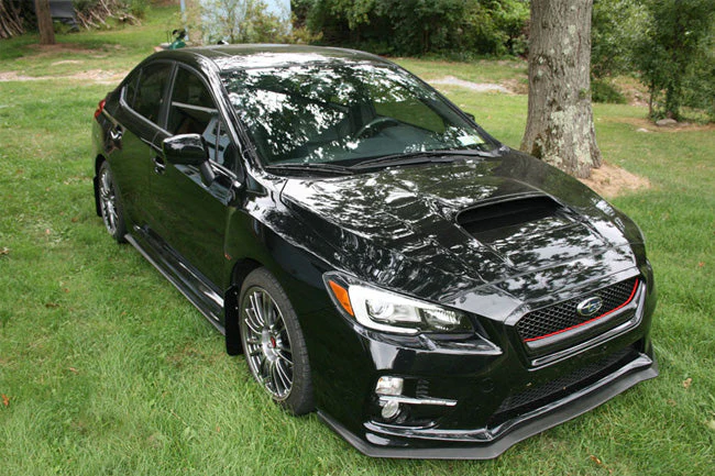 Rally Armor Red UR Mud Flap White Logo 2015-2021 WRX/STI - Image 10