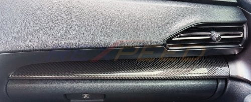 Rexpeed Dry Carbon Fiber Dash Trim Covers 2022+ WRX - Image 2