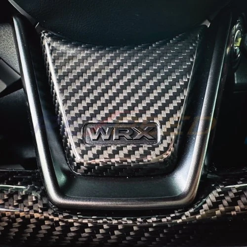 Rexpeed Dry Carbon Steering Wheel Cover 2022+ WRX - Image 2