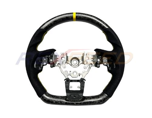 Rexpeed Forged Carbon Suede Steering Wheel 2022+ WRX - Image 2