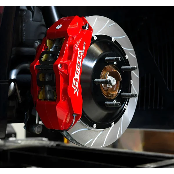 Rotora Big Brake Kit 4/2 Piston Calipers w/ Type 2 Slotted Rotors 2022+ WRX w/ Manual E-Brake - Image 4