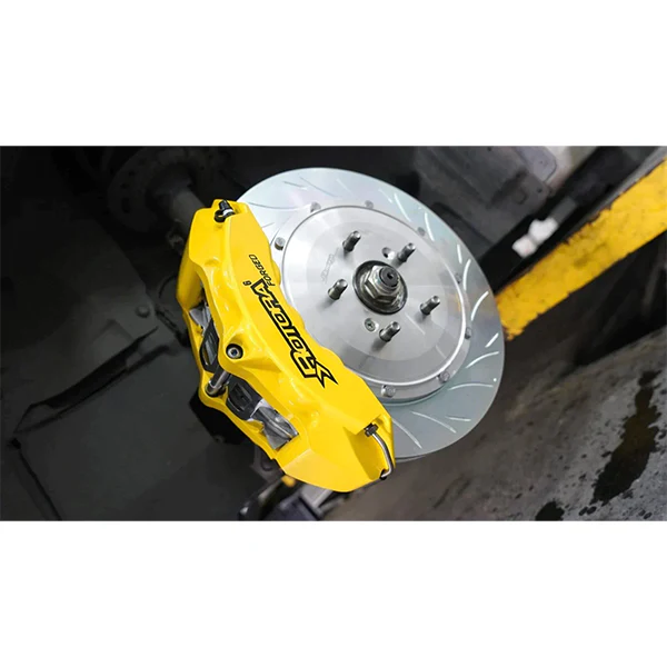 Rotora Big Brake Kit 4/2 Piston Calipers w/ Type 2 Slotted Rotors 2022+ WRX w/ Manual E-Brake - Image 7