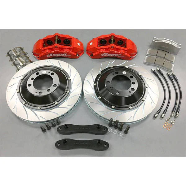 Rotora Big Brake Kit 6/2 Piston Calipers w/ Slotted Rotors 2015-2021 WRX - Image 2