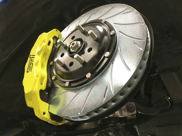 Rotora Street Challenge Slotted 2 Piece Front Rotor Pair 2018-2021 STI - Image 2