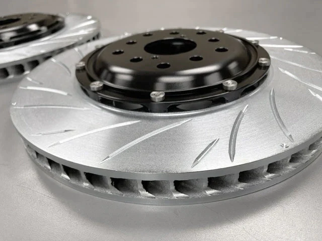 Rotora Street Challenge Slotted 2 Piece Front Rotor Pair 2018-2021 STI - Image 3