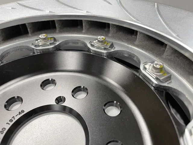Rotora Street Challenge Slotted 2 Piece Front Rotor Pair 2018-2021 STI - Image 5