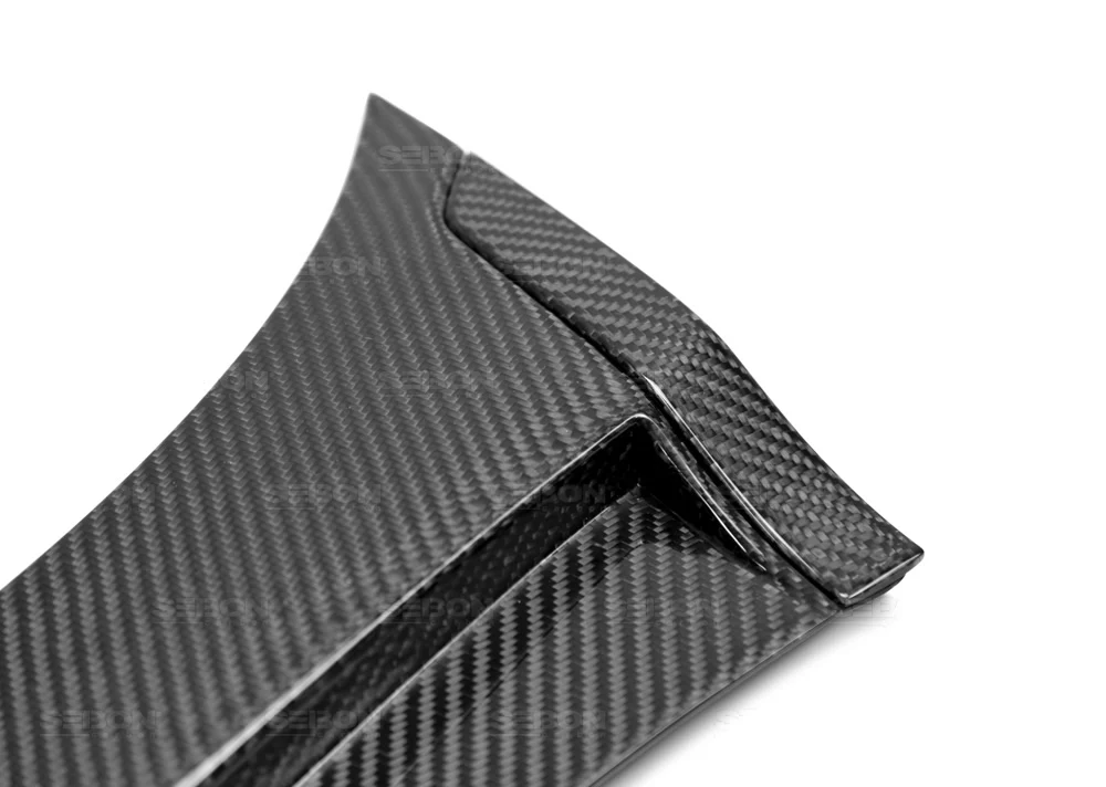 Seibon Carbon Fiber Fenders Caps 2015-2021 WRX/STI - Image 3