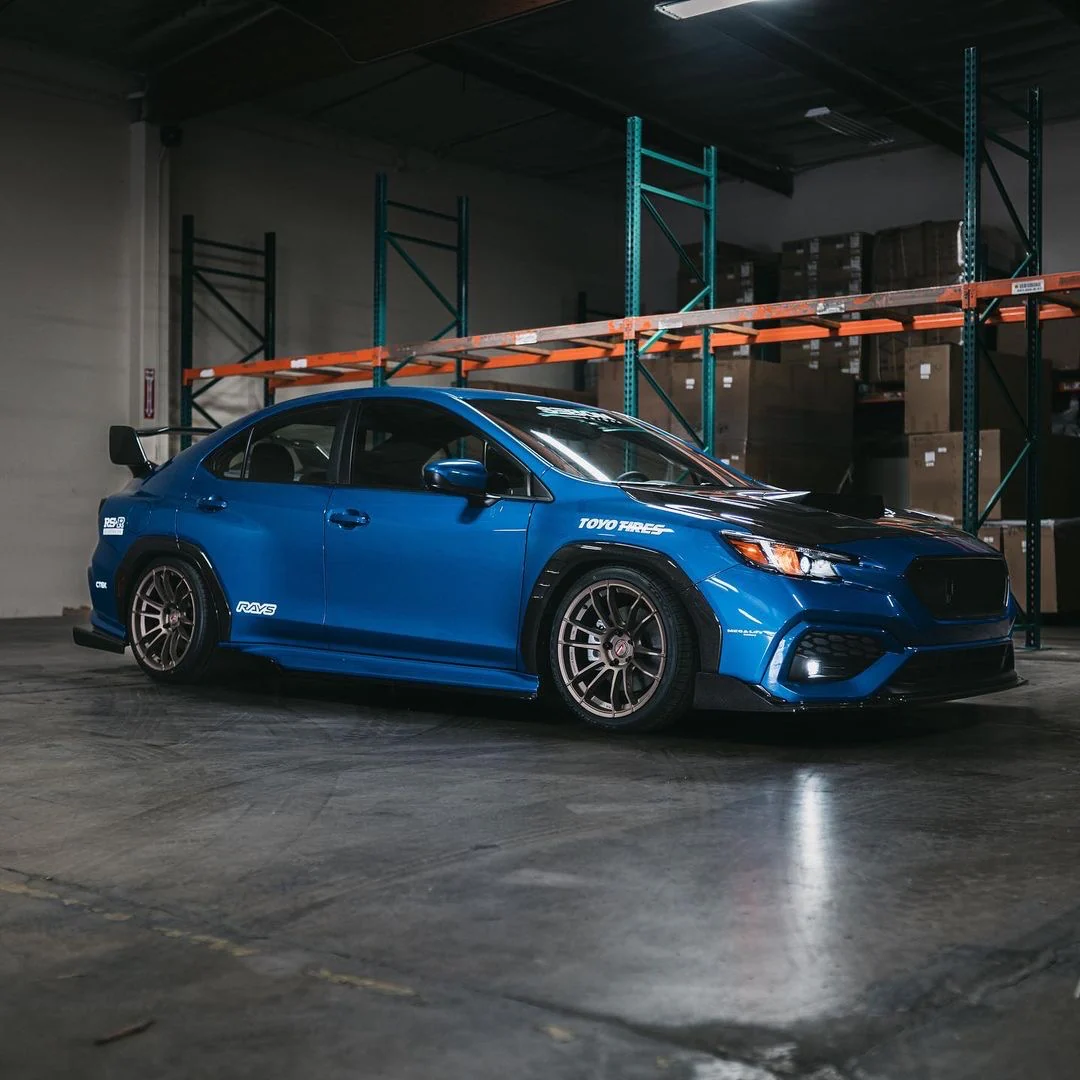 Seibon Carbon Fiber Front Bumper Arch Garnish 2022+ WRX - Image 5