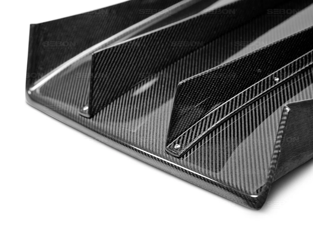 Seibon Carbon Fiber Rear Diffuser 2006-2007 Impreza/WRX/STI Sedan - Image 3