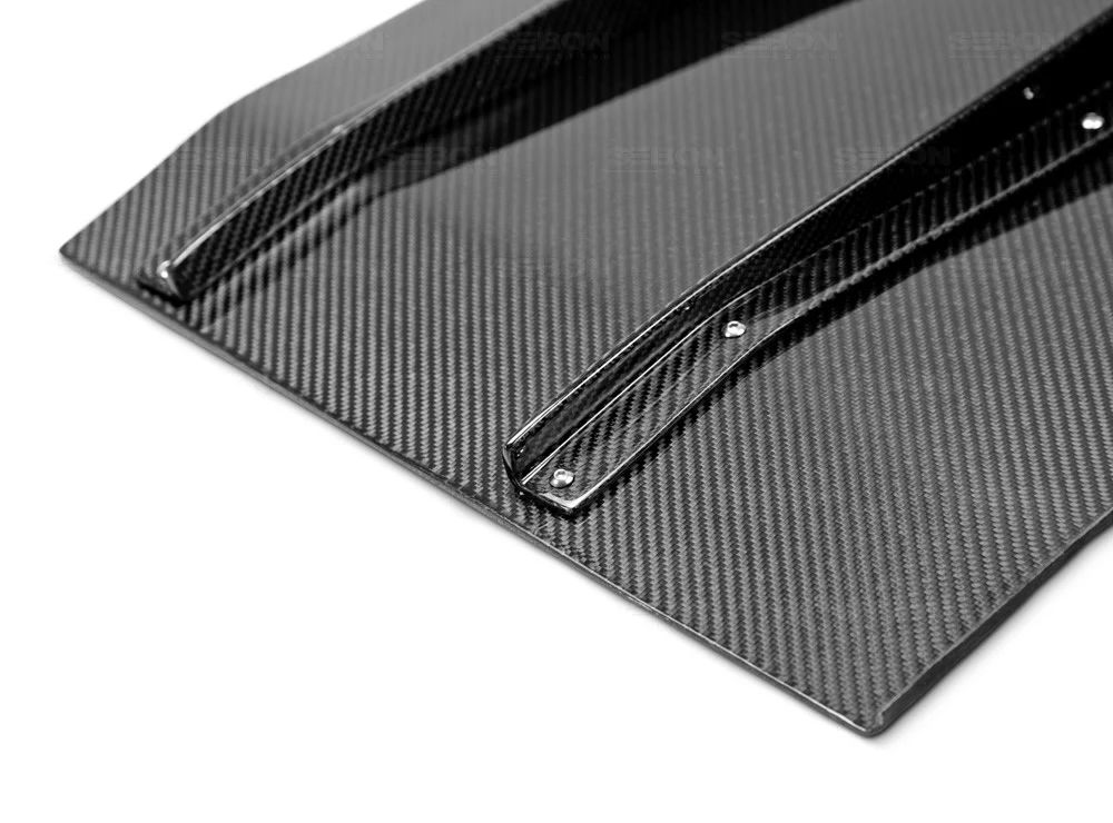 Seibon Carbon Fiber Rear Diffuser 2006-2007 Impreza/WRX/STI Sedan - Image 5