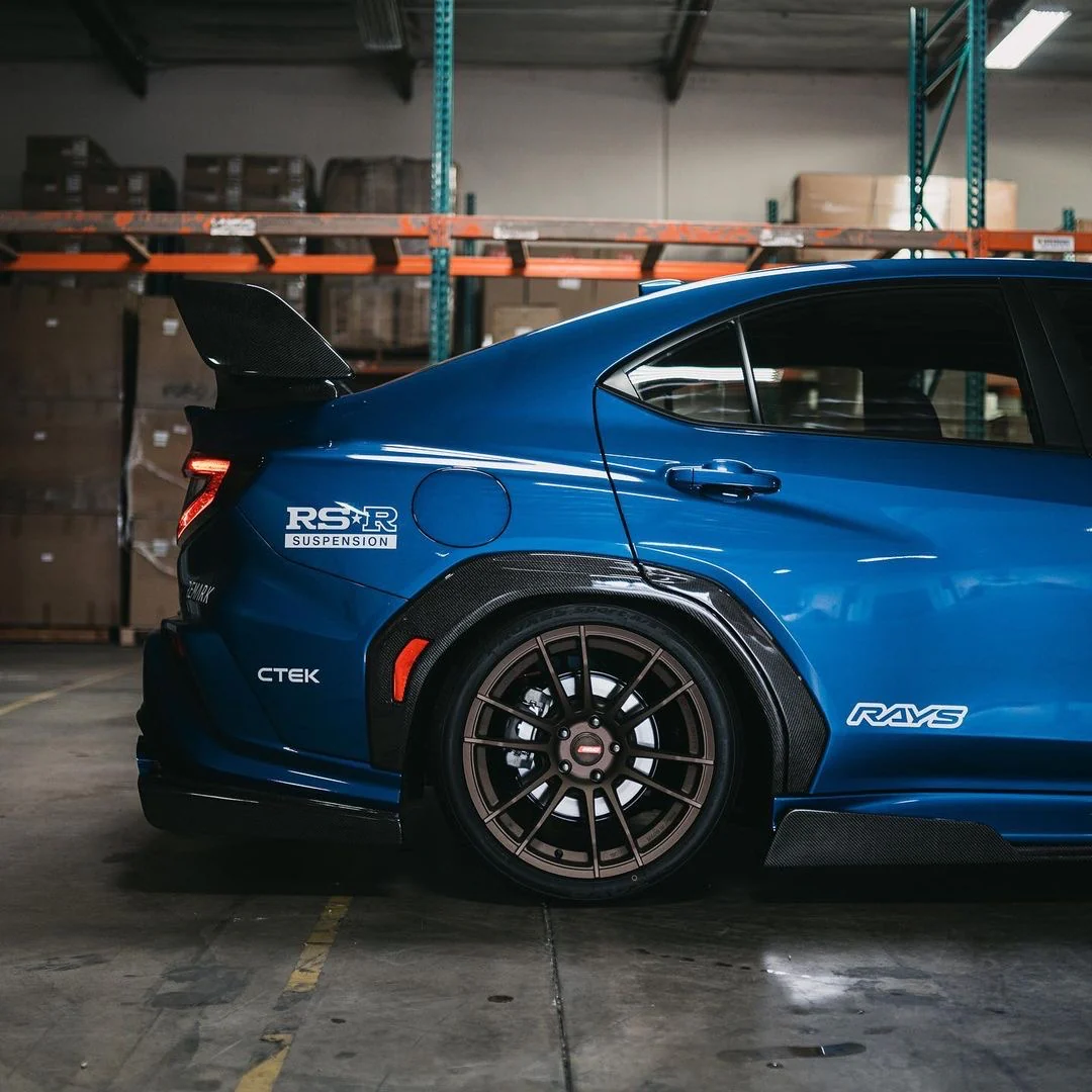 Seibon Carbon Fiber Rear Fender Garnish 2022+ WRX - Image 6