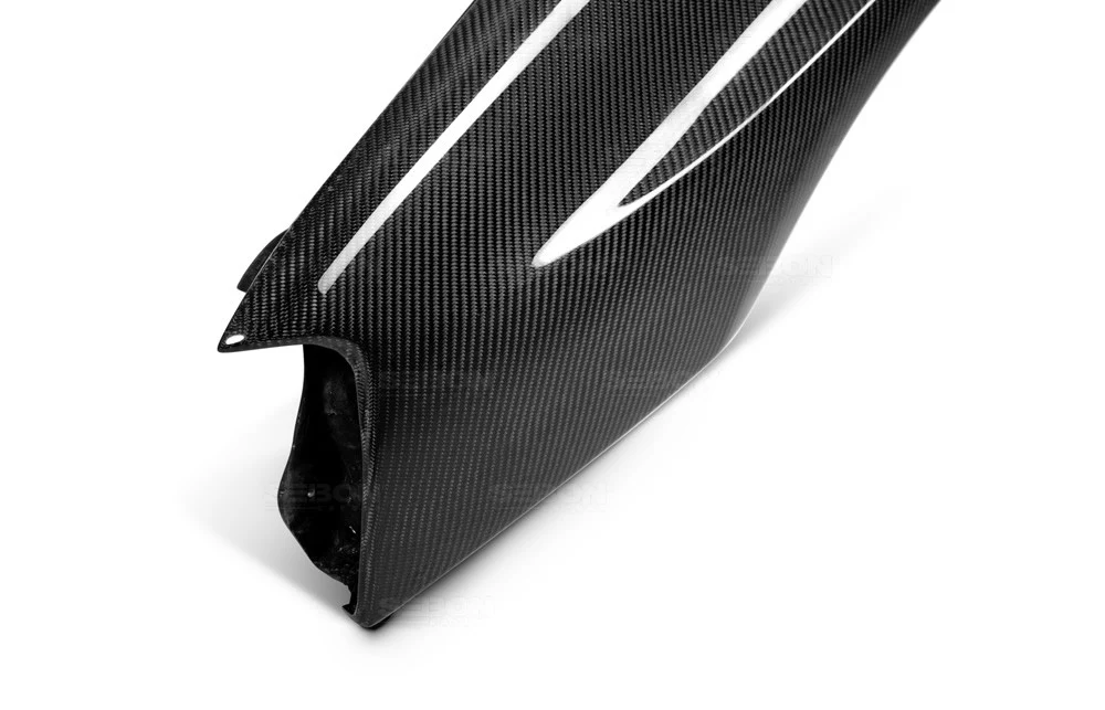 Seibon Carbon Fiber Wide Fenders 2004-2005 Impreza/WRX/STI Sedan - Image 6