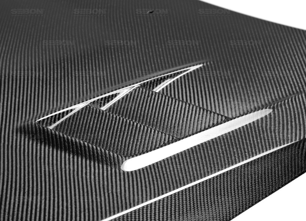 Seibon CW Style Carbon Fiber Hood 2008-2014 WRX/STI - Image 3