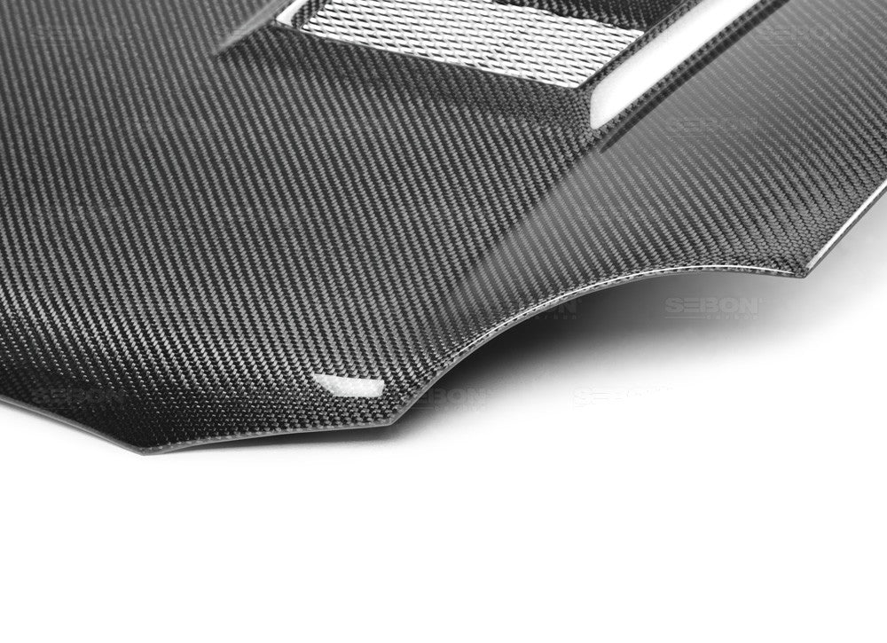Seibon CW Style Carbon Fiber Hood 2002-2003 Impreza/WRX - Image 5