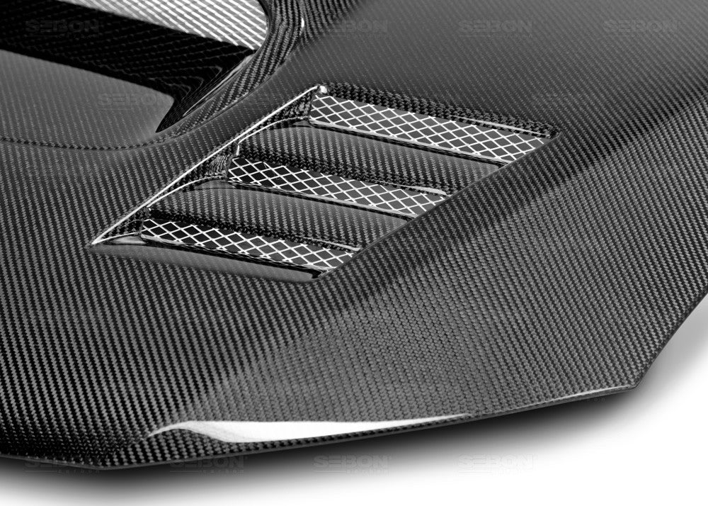 Seibon CWII Style Carbon Fiber Hood 2008-2014 WRX/STI - Image 3