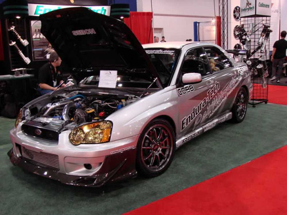Seibon GD Style Carbon Fiber Front Lip 2004-2005 Impreza/WRX/STI - Image 6
