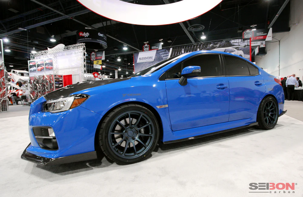 Seibon MB Style Carbon Fiber Side Skirts 2015-2021 WRX/STI - Image 5